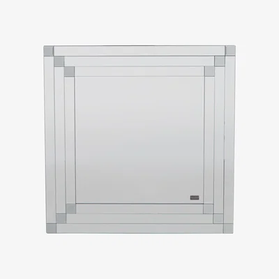 Furniture Village Grey Corner Detail Square Mirror