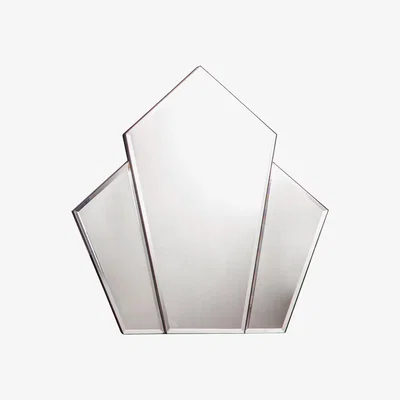 Furniture123 Voiste Art Deco Mirror in Bronze - Caspian House