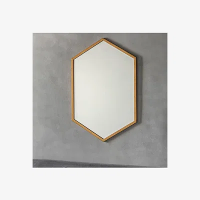 Furniture123 Helston Antique Gold Mirror Caspian House