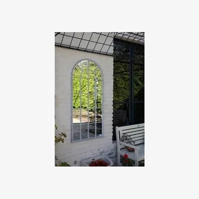 Furniture123 Tall Arch Outdoor Mirror