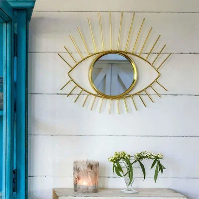 Graham & Green Golden Eye Mirror