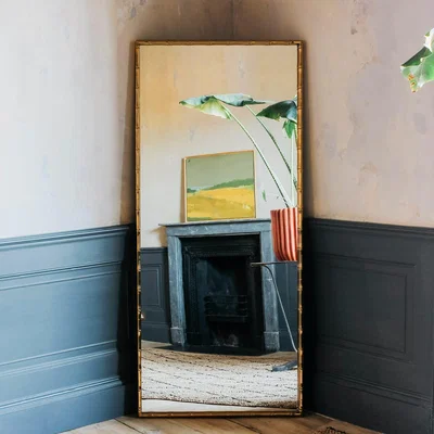 Graham & Green Bamboo Frame Wall Mirror