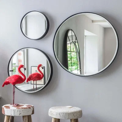Graham & Green Eli Small Round Mirror