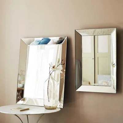Graham & Green Large Bevelled Edge Mirror