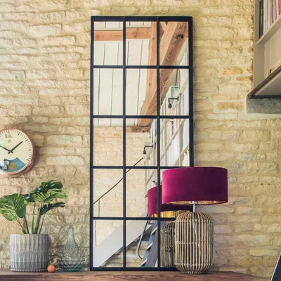 Graham & Green Amandine Fifteen Pane Mirror