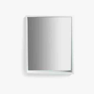 Habitat Habitat Wooden Shelf Wall Mirror - White
