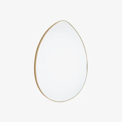 Habitat Habitat Sorin Brass Teardrop Wall Mirror