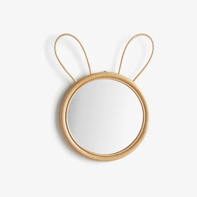 Habitat Habitat Kids Rabbit Shaped Wall Mirror - Natural