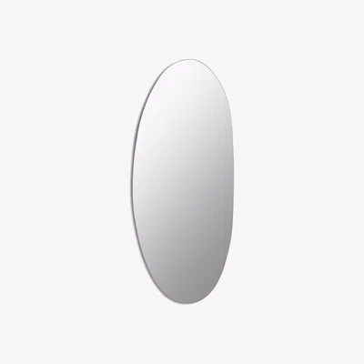 Habitat Habitat Frameless Irregular Wall Mirror - 50x120cm
