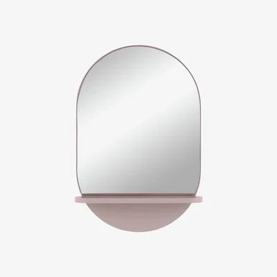Habitat Habitat Freja Mirror with Shelf - Pink