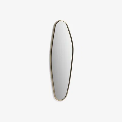 Habitat Habitat Large Oval Wall Mirror -  Gold
