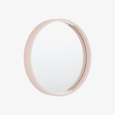 Habitat Habitat Aimee Pink High Gloss Round Wall Mirror