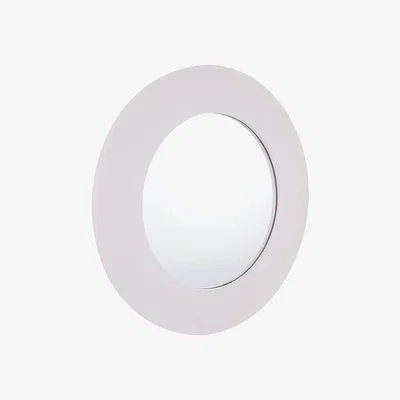 Habitat Habitat Lissy Lilac High Gloss Round Mirror