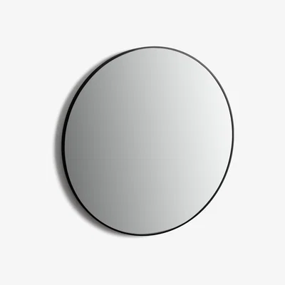 Habitat Habitat Katun Round Wall Mirror - Black