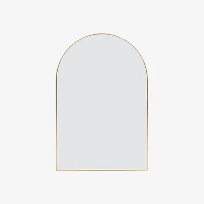 Heal's Heal's Fine Edge Arch Wall Mirror Black - Heal's UK Furniture
