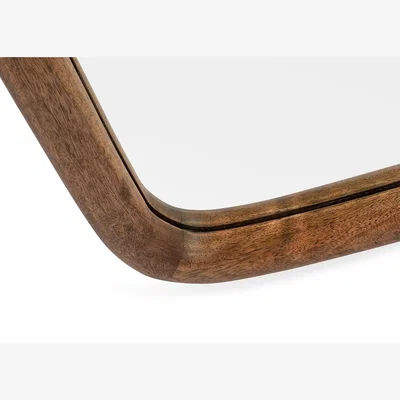 Heal's Heal's Genoa Full Length Wooden Wall Mirror Walnut Finish 170 x 70cm