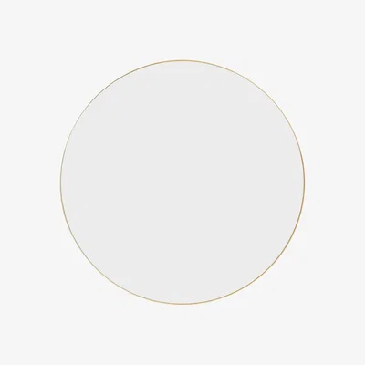 Heal's Heal's Fine Edge Mirror Round 120cm Gold - Heal's UK Furniture