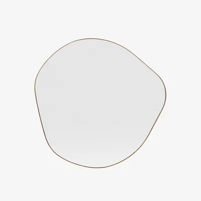 Heal's Heal's Fine Edge Mirror Organic Silver Medium - Heal's UK Furniture