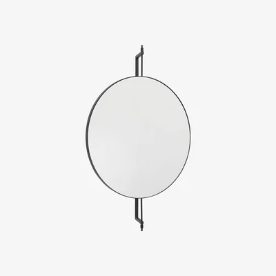 Heal's Heal's Round Rotating Mirror Beige - Heal's UK Furniture
