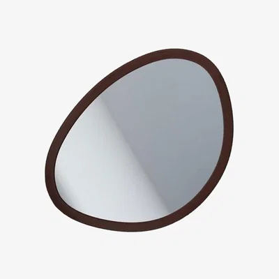 Heal's Porada Giolino Wall Mirror Walnut Small - Heal's UK Furniture