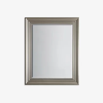 John Lewis Haylen Rectangular Wall Mirror, Silver