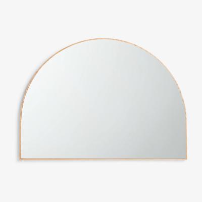 John Lewis John Lewis & Partners Thin Oak Wood Frame Overmantle Mirror, Natural, 80 x 110cm