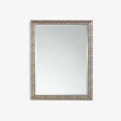 John Lewis John Lewis & Partners Accento Rectangular Wood Frame Wall Mirror