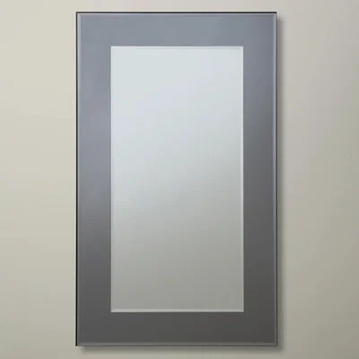 John Lewis John Lewis & Partners Marietta Wall Mirror, Smoke, 101 x 75cm