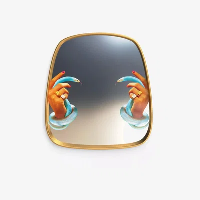 John Lewis Seletti Hands with Snakes Mirror, 54 x 59cm, Multi