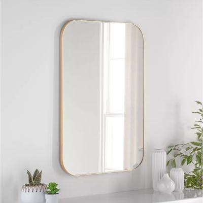 John Lewis Yearn Arendal Rectangular Wood Frame Wall Mirror, 90 x 60cm
