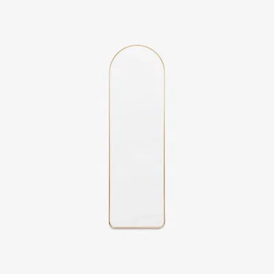 John Lewis Gallery Direct Riverside Arched Metal Frame Wall Mirror, 150 x 40cm