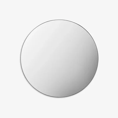 John Lewis Bowie Round Metal Frame Mirror, 80cm