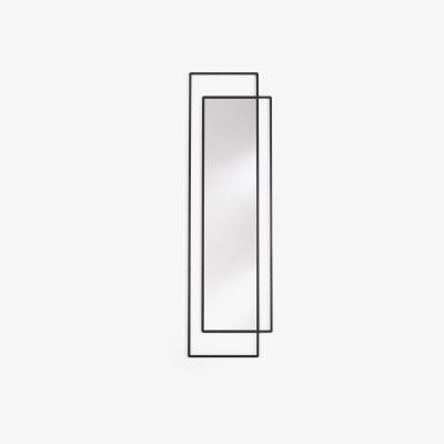 John Lewis Deknudt Mirrors Bordo Rectangular Full-Length Wall Mirror, 170 x 50cm, Black
