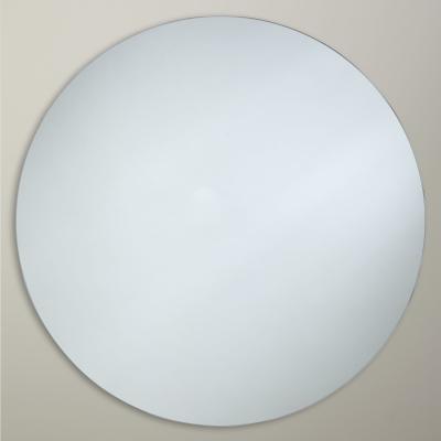 John Lewis John Lewis & Partners Scandi Round Mirror, 80cm, Black