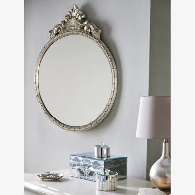 John Lewis Laura Ashley Overton Round Wall Mirror, 73 x 58cm