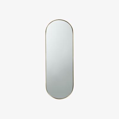 John Lewis John Lewis & Partners Lozenge Mirror, 77 x 27cm, Brass