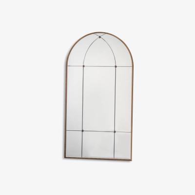 John Lewis Ariah Arched Frame Mirror, 140 x 76cm, Bronze