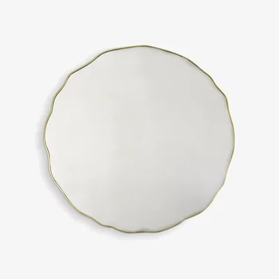 John Lewis Gallery Direct Brea Round Wall Mirror, 101cm, Champagne
