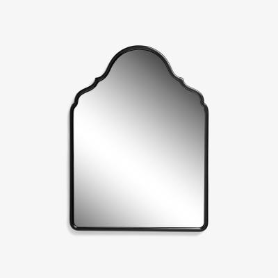 John Lewis John Lewis Decorative Classic Overmantle Mirror, Black