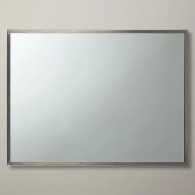 John Lewis John Lewis & Partners Ivey Rectangular Wall Mirror, 107 x 76cm