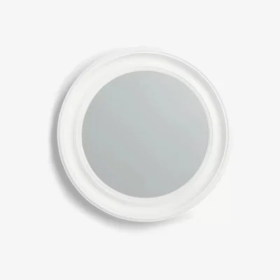 John Lewis Croft Collection Porthole Round Mirror, 68cm, White