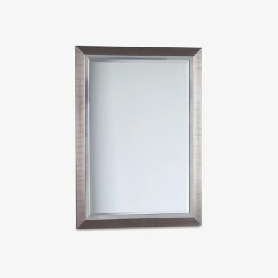 John Lewis Rylston Rectangular Frame Wall Mirror, 106.5 x 76cm, Silver