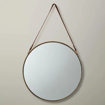 John Lewis John Lewis & Partners Ronda Round Hanging Mirror, 50cm