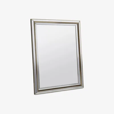 John Lewis Vogue Rectangular Frame Wall Mirror, 101 x 75cm, Gold