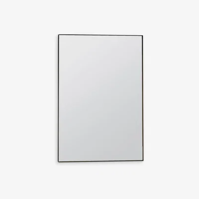 John Lewis Hurston Rectangular Metal Frame Wall Mirror