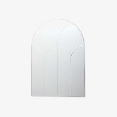 John Lewis Där Sybil Arched Bevelled Glass Wall Mirror, 100 x 70cm, Clear