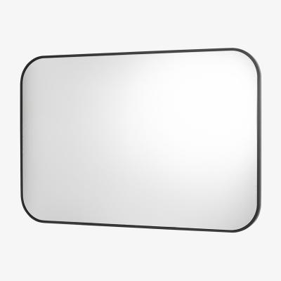 John Lewis Där Firuz Rectangular Wall Mirror, 90 x 60cm, Black