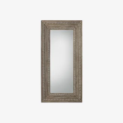 John Lewis John Lewis & Partners Agara Rectangular Leaner Mirror, 180 x 90cm, Natural