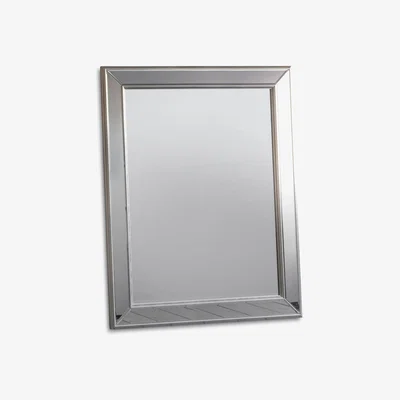 John Lewis Farrell Rectangular Wall Mirror, 109 x 78.5cm, Champagne