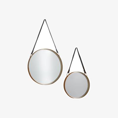 Knees Stonehouse Small Round Scatter Set Mirror - Gold (Set of 2)